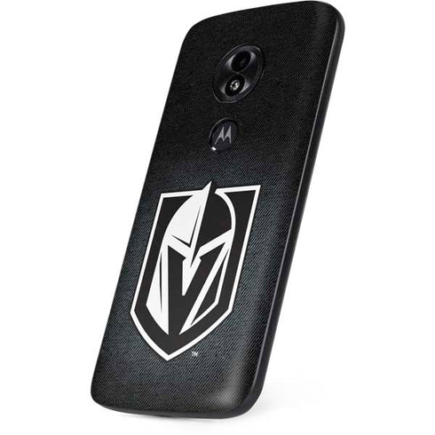 NHL Vegas Golden Knights Black Background Moto E5 Play Skin